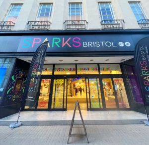 Photo of the shop front of Sparks Bristol